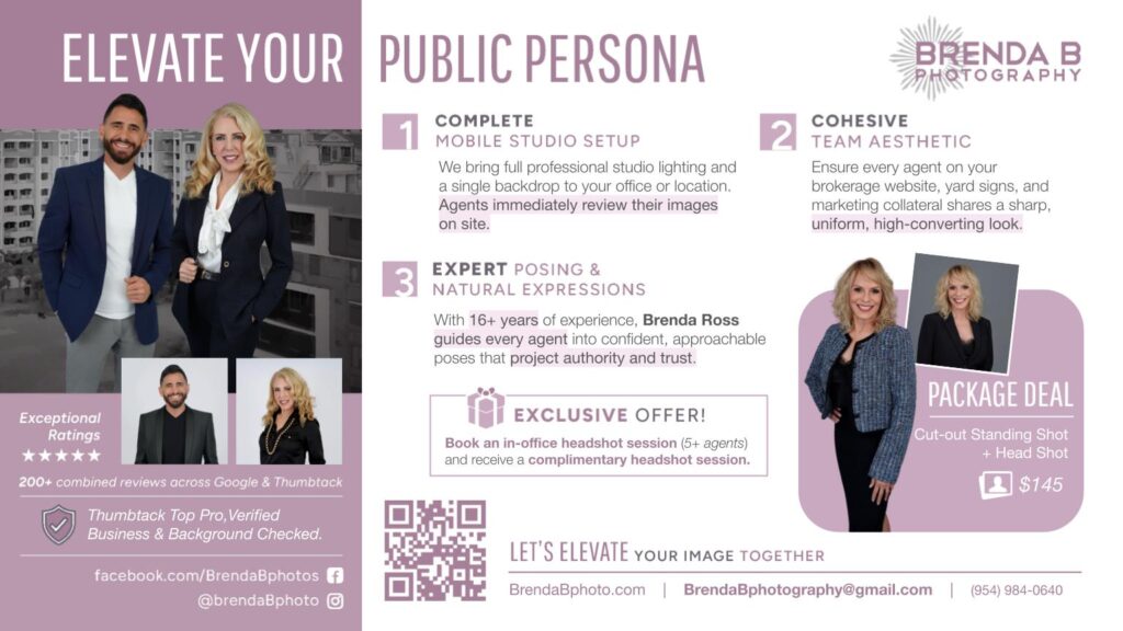 Brenda B Photography One-Slide Presentation
